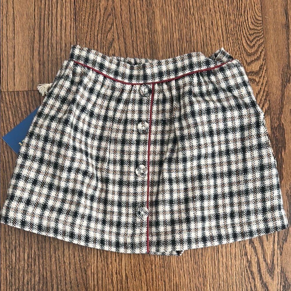 Maison Me Girls tweed skirt, size 5t
